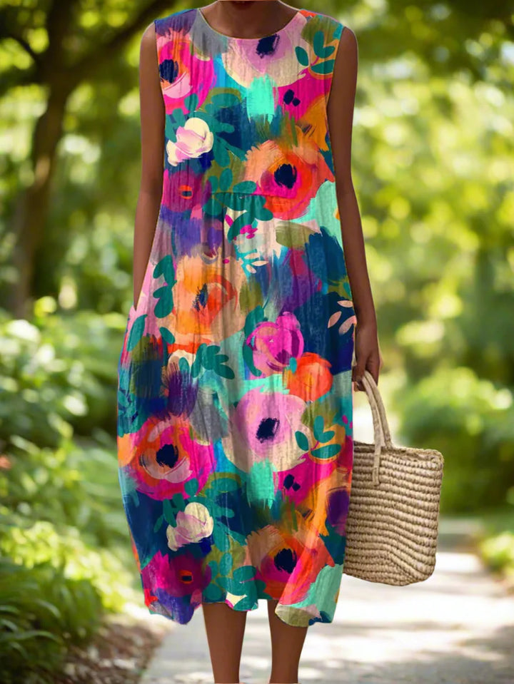 Brenna | Colourful Art Dress