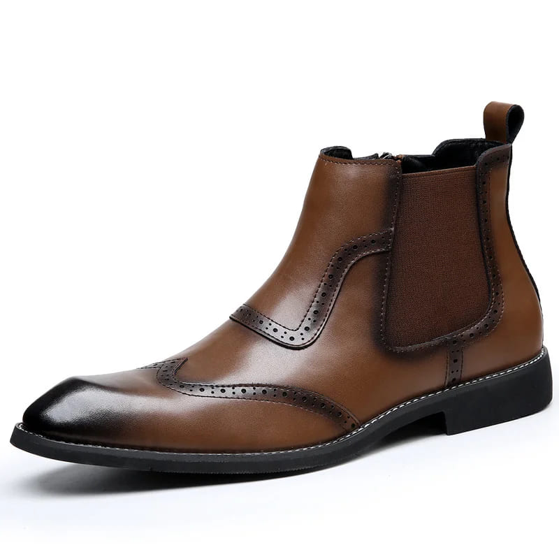 Victor | Square-Toe Chelsea Boots