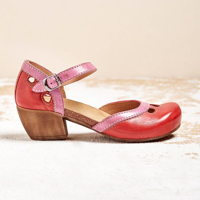 Alissa | Orthopedic Sandals with Low Heels