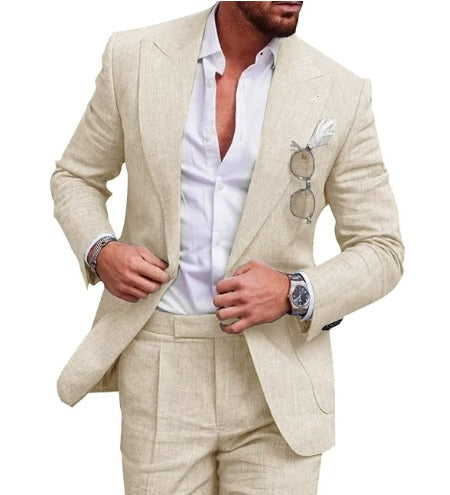 Thomas | Chic Linen Suit