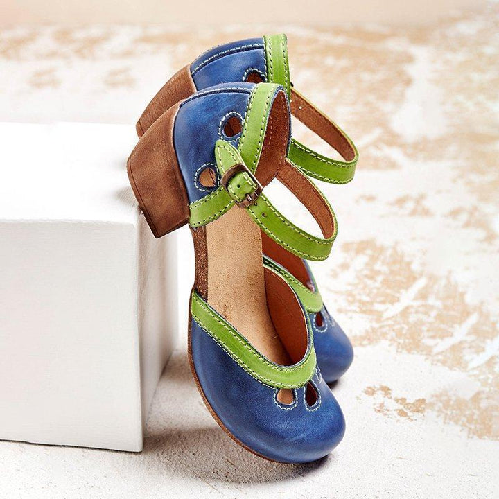 Alissa | Orthopedic Sandals with Low Heels