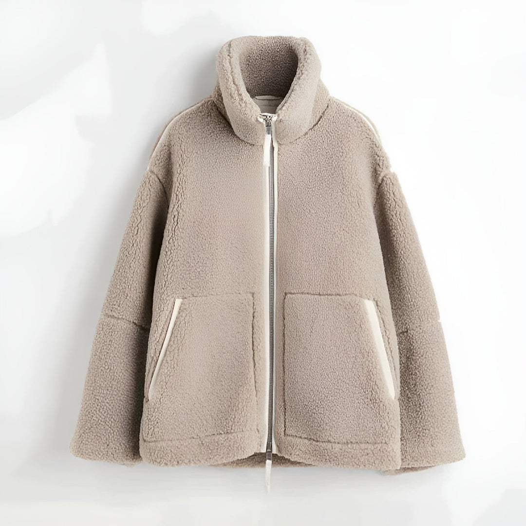 Sophie | Luxe Teddy Zip Jacket