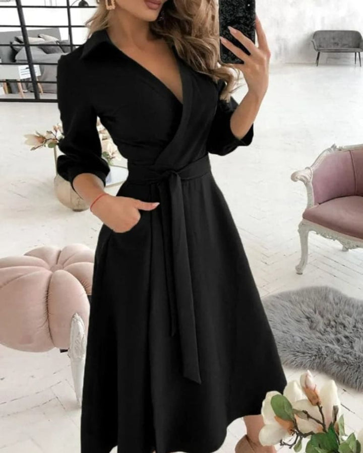 Leia | Elegant Midi Dress