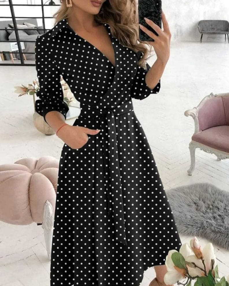 Leia | Elegant Midi Dress