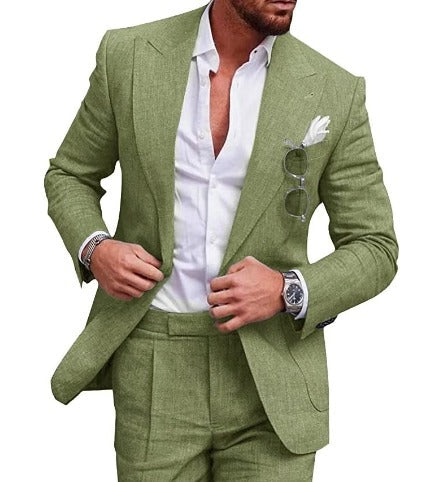 Thomas | Chic Linen Suit