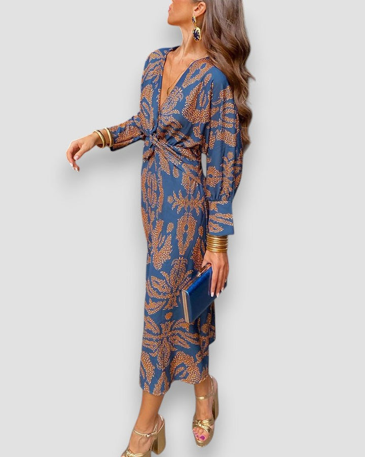 Mafalda | Stylish V-Neck Dress