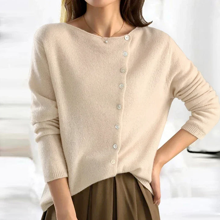 Milena | Button Sweater