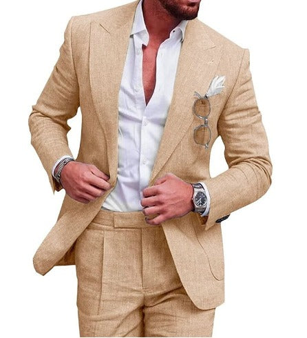 Thomas | Chic Linen Suit