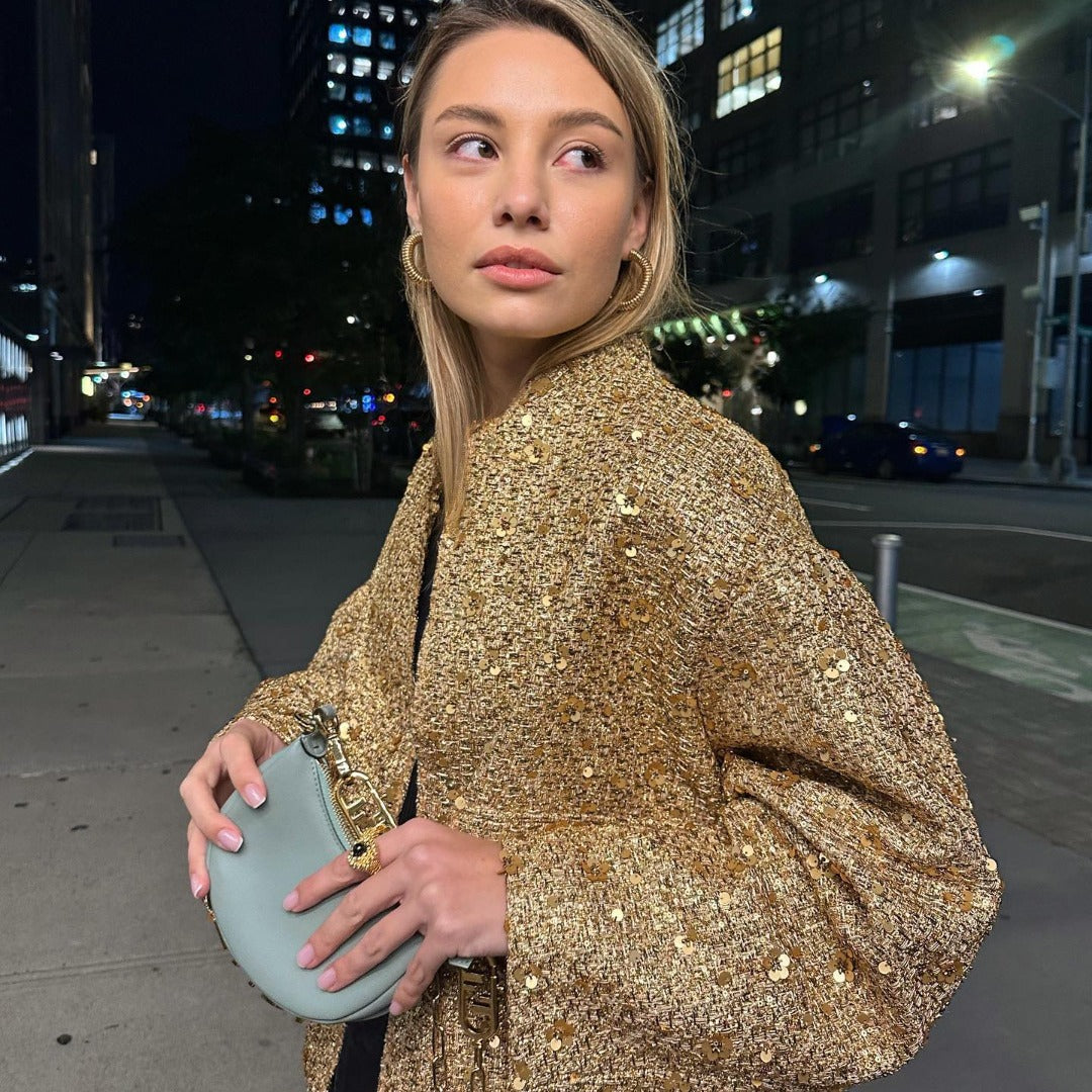 Aylin | Sequins Embroidered Jacket