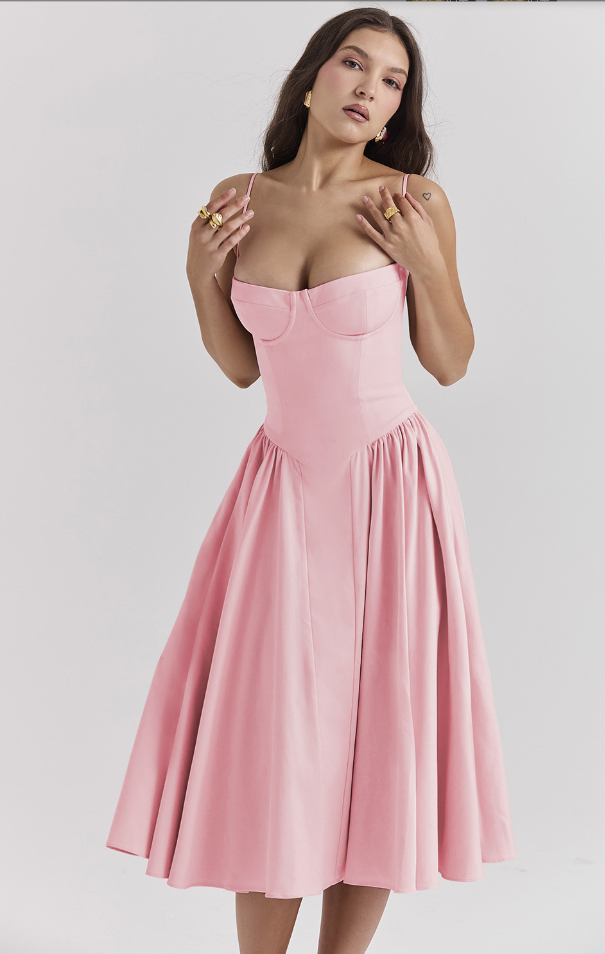 Ella | Stylish Corset Summer Dress