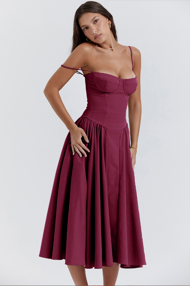 Ella | Stylish Corset Summer Dress
