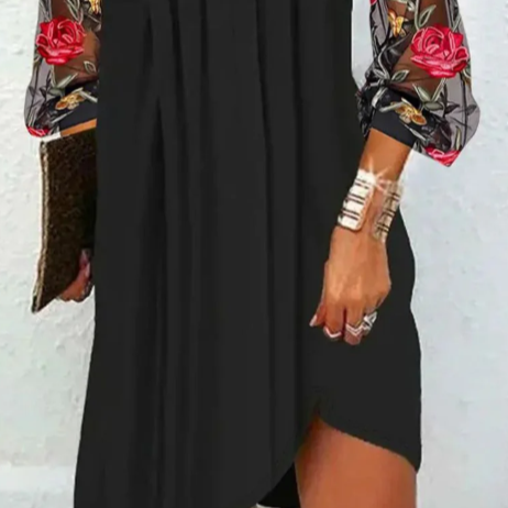 Alina | Elegant V-Neck Dress