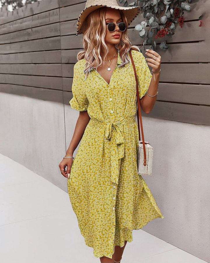 Donna | Summer Button Dress