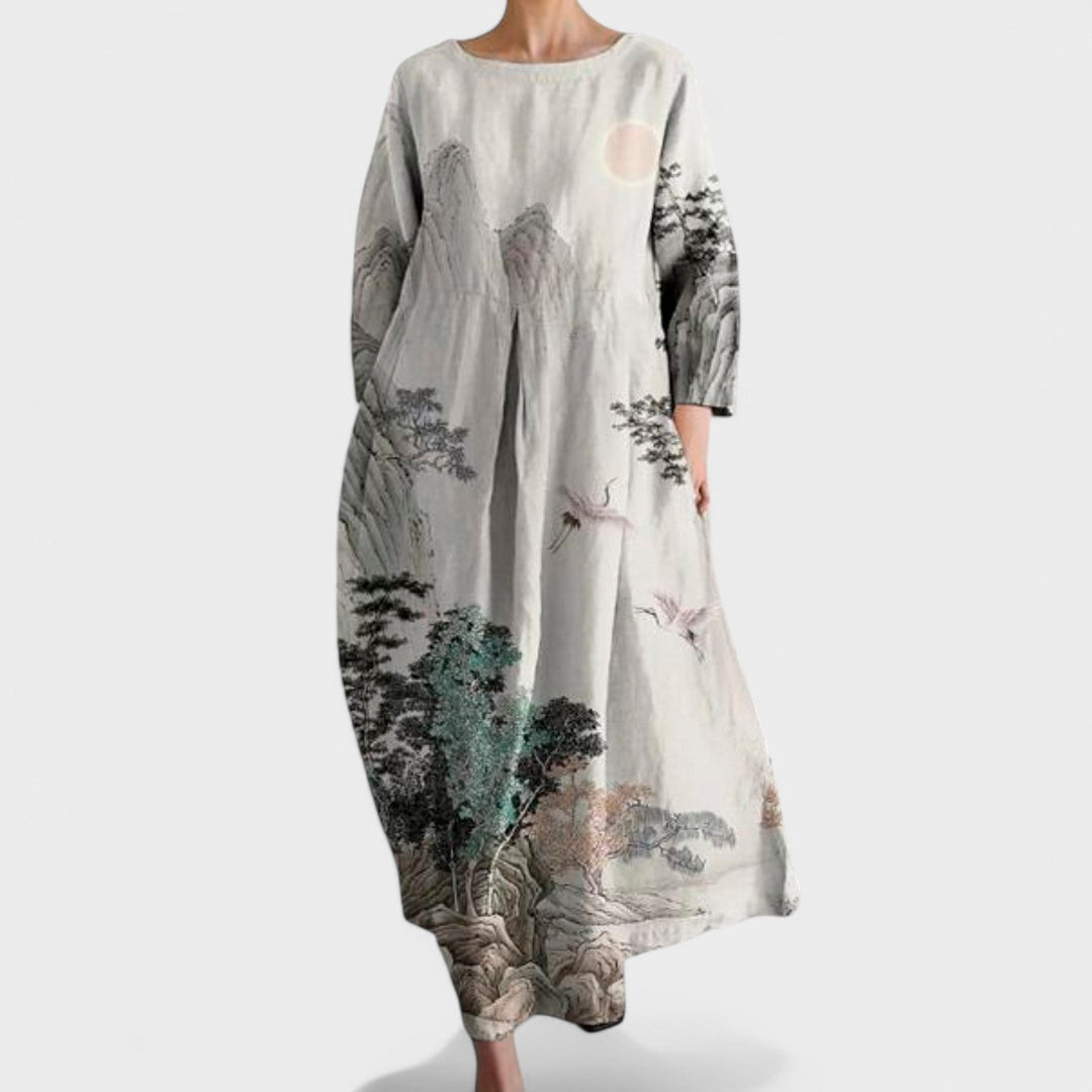 Anna | Stylish Printed Dress