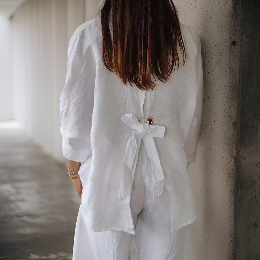 Giulianen | Elegant Linen Blouse