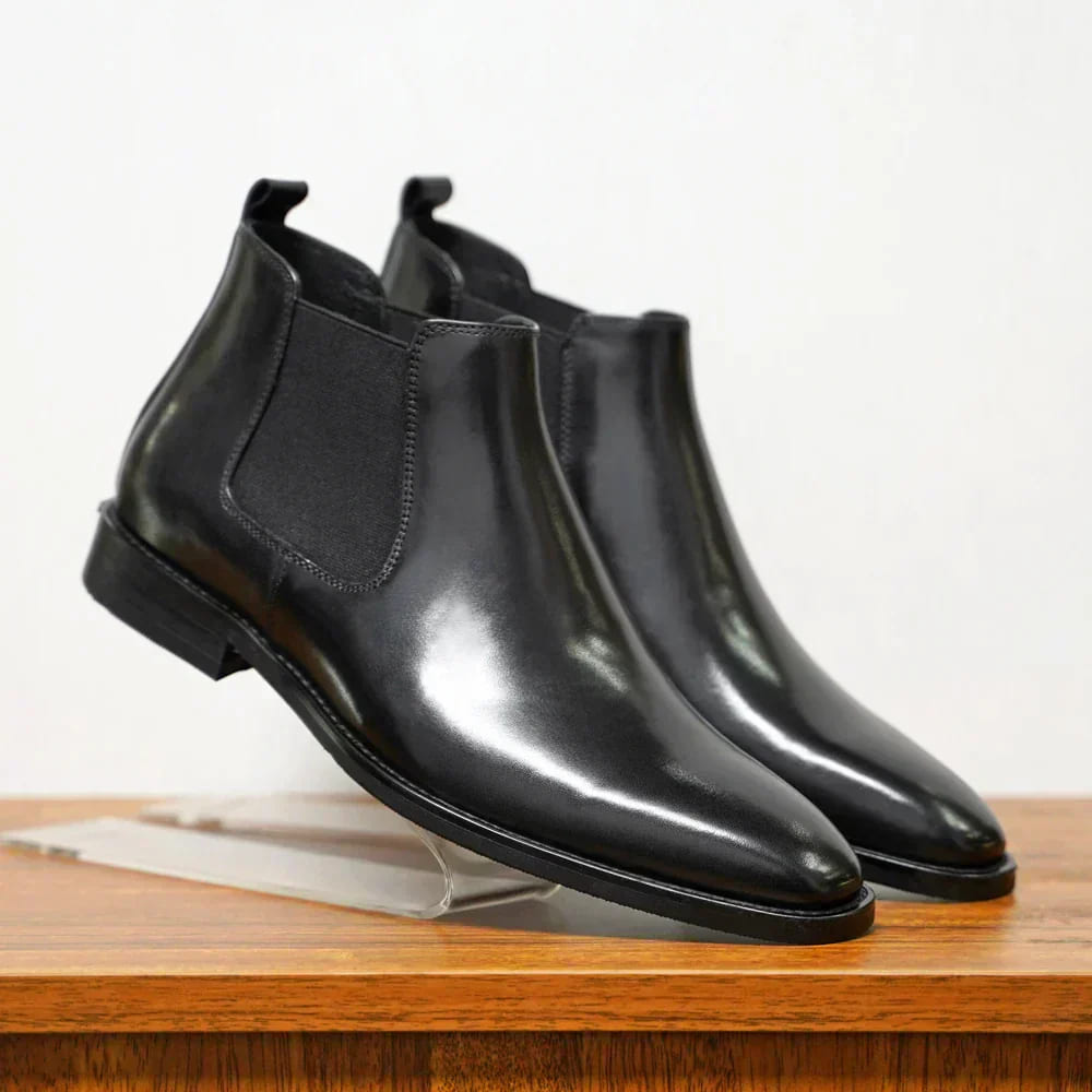 Blake | Refined Leather Chelsea Boots