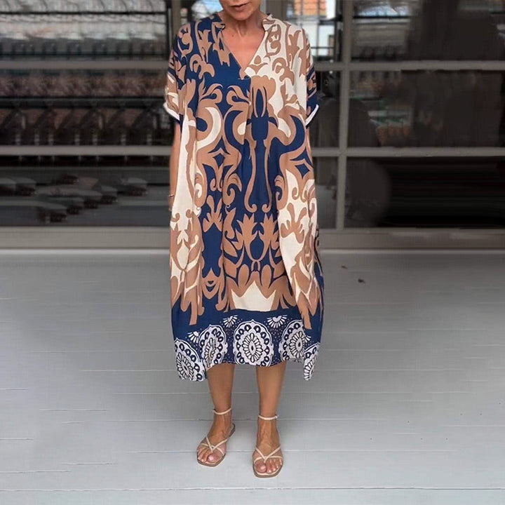Amelia | Boho Tummy-Flattering Dress