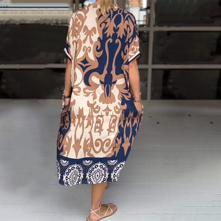Amelia | Boho Tummy-Flattering Dress