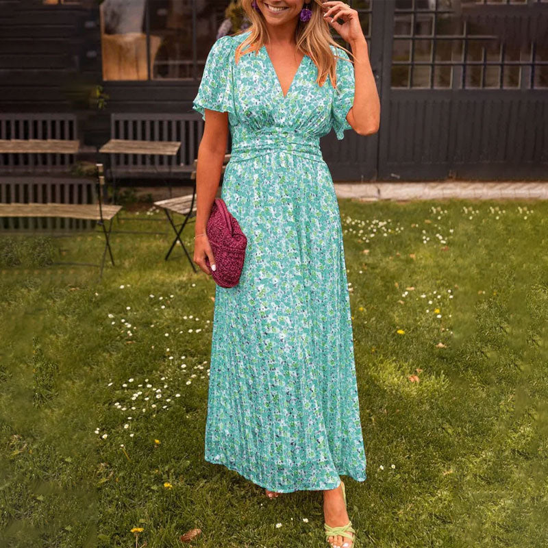 Elsie | Classic V-Neck Dress