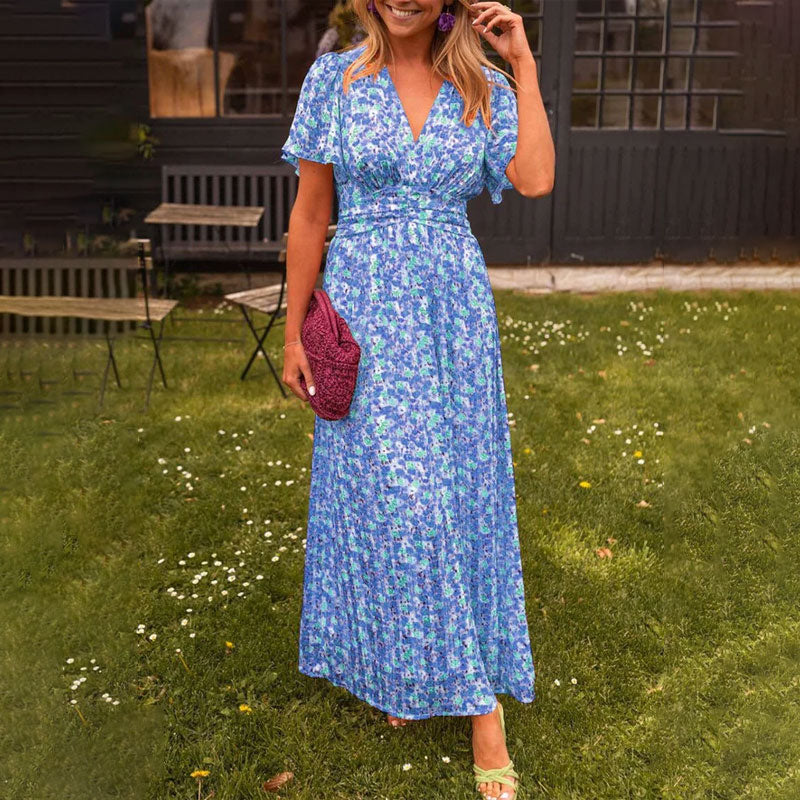 Elsie | Classic V-Neck Dress