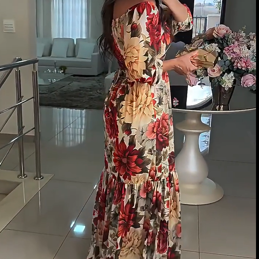Maya | Stylish Printed Dress