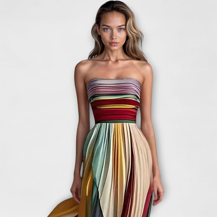 Floor | Stylish Sleeveless Dress