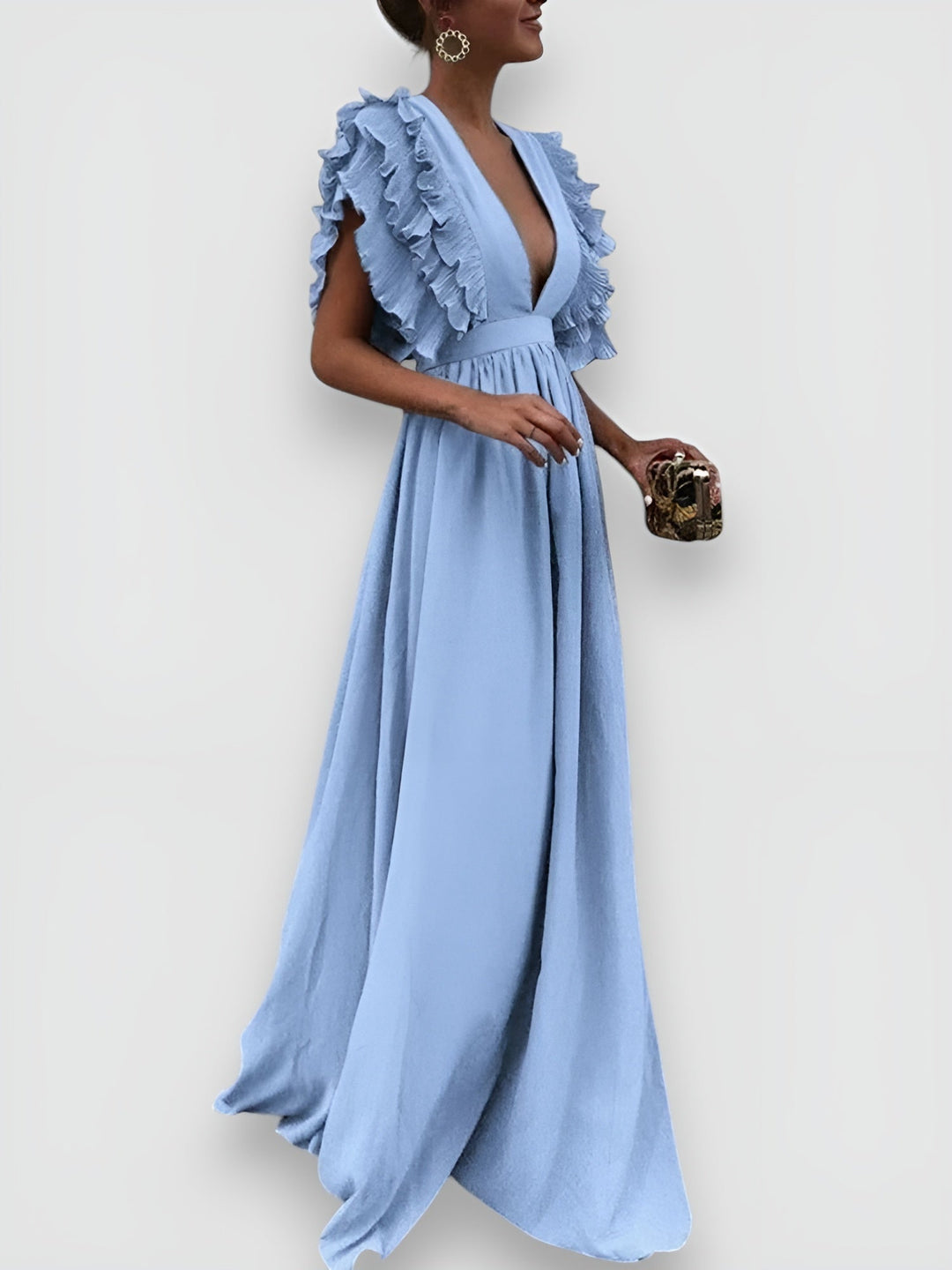 Ginevra | Chic V-Neck Dress